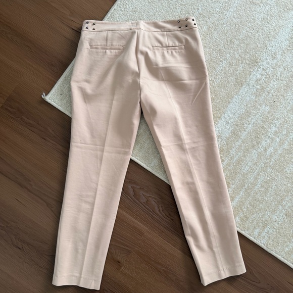 Zara Beige Studded Ankle Jeans - Picture 5 of 5